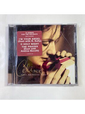 Céline Dion These Are Special Times CD Holiday Album Includes Duets & Classics E